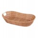 Cesto 46cm Por 28cm Oval Claro Fibra Sintética Multiuso